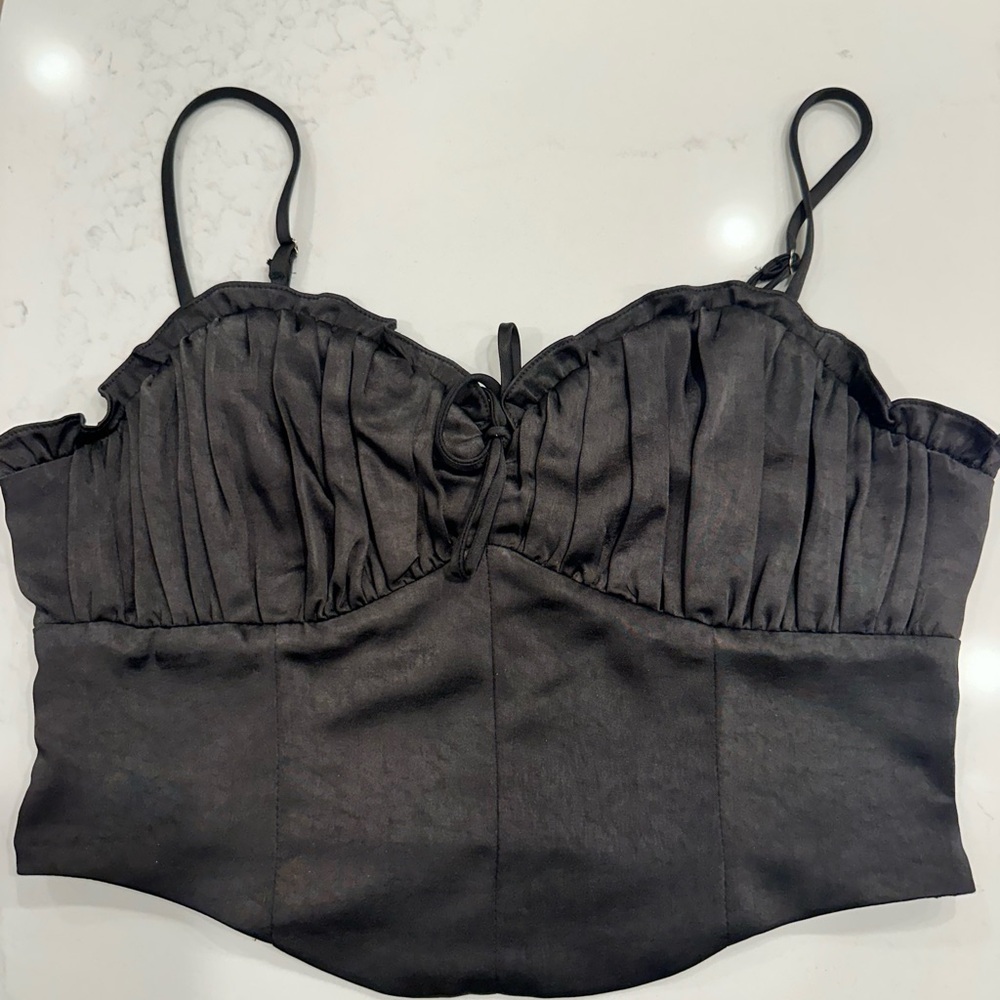 Altar'd State Black Crop Top